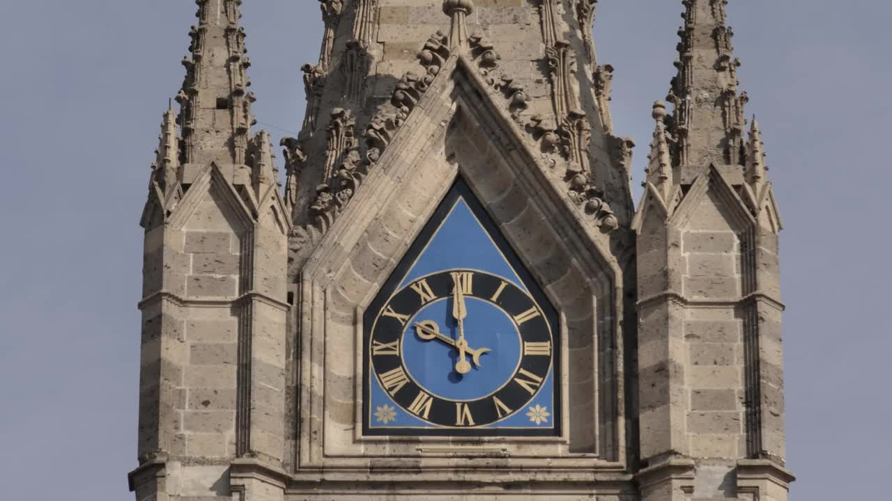 Stock Video Analog Clock On A Church Tower Live Wallpaper For PC