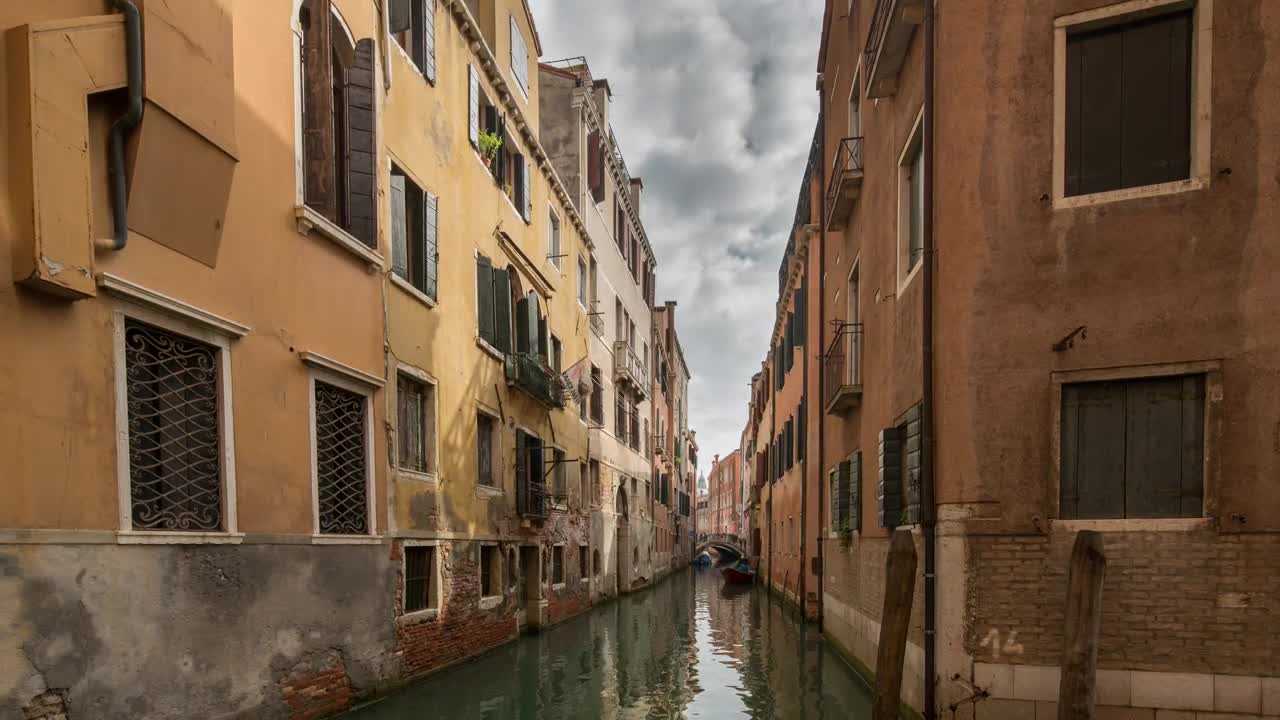 Stock Video An Empty Canal In Venice Live Wallpaper For PC
