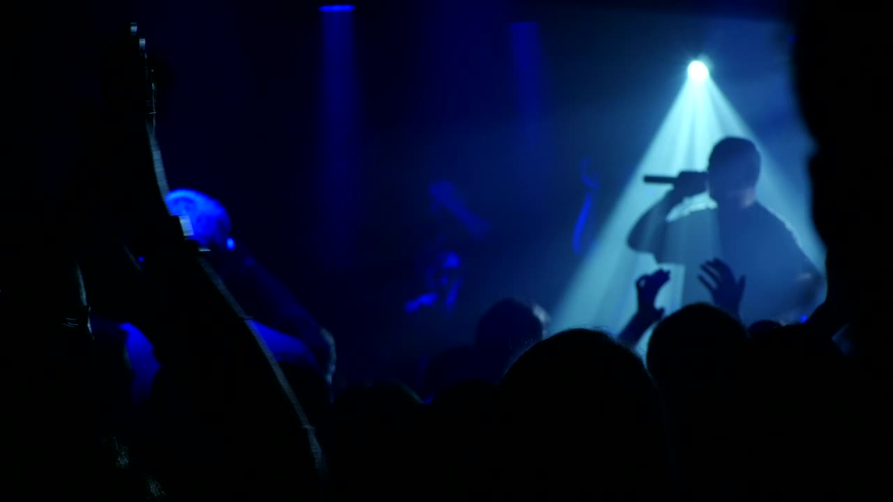 Stock Video An Artist Singing In The Stage Live Wallpaper For PC