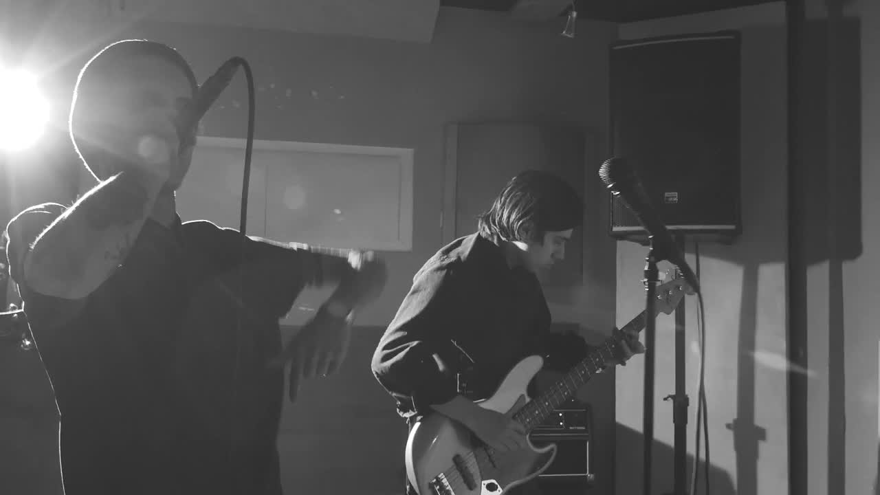 Stock Video Amateur Rock Band Performing A Song Live Wallpaper For PC