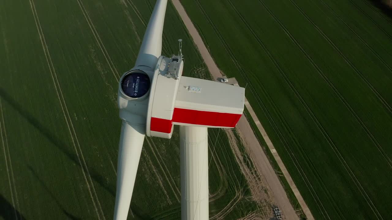 Stock Video Air Turbine For Alternative Energy Under Construction Live Wallpaper For PC