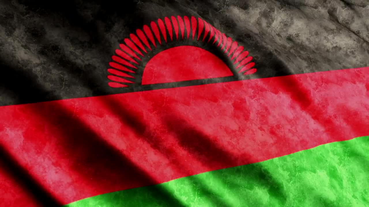 Stock Video African Flag From Malawi Live Wallpaper For PC