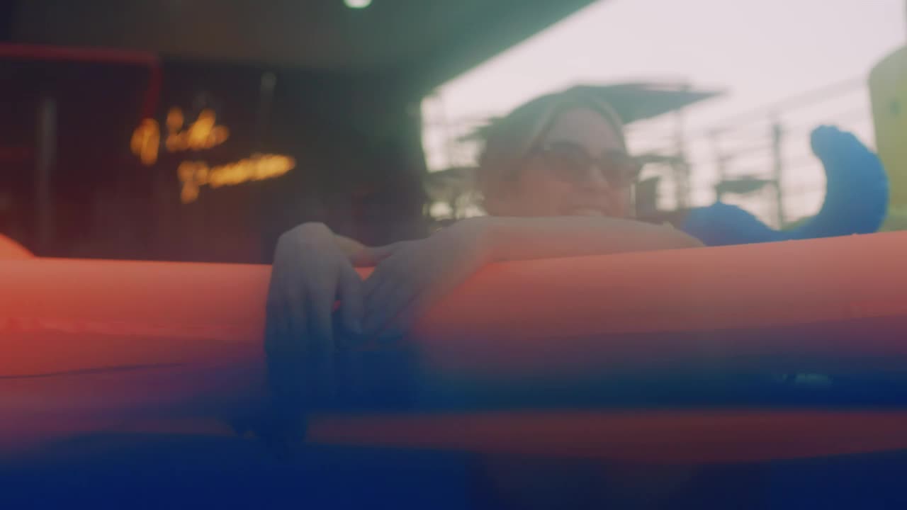 Stock Video A Woman Relaxing In A Swimming Pool Live Wallpaper For PC