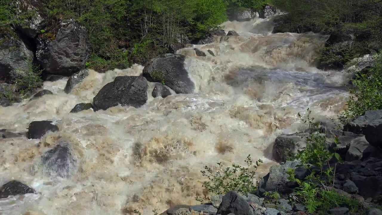 Stock Video A Wild River Between Rocks Live Wallpaper For PC