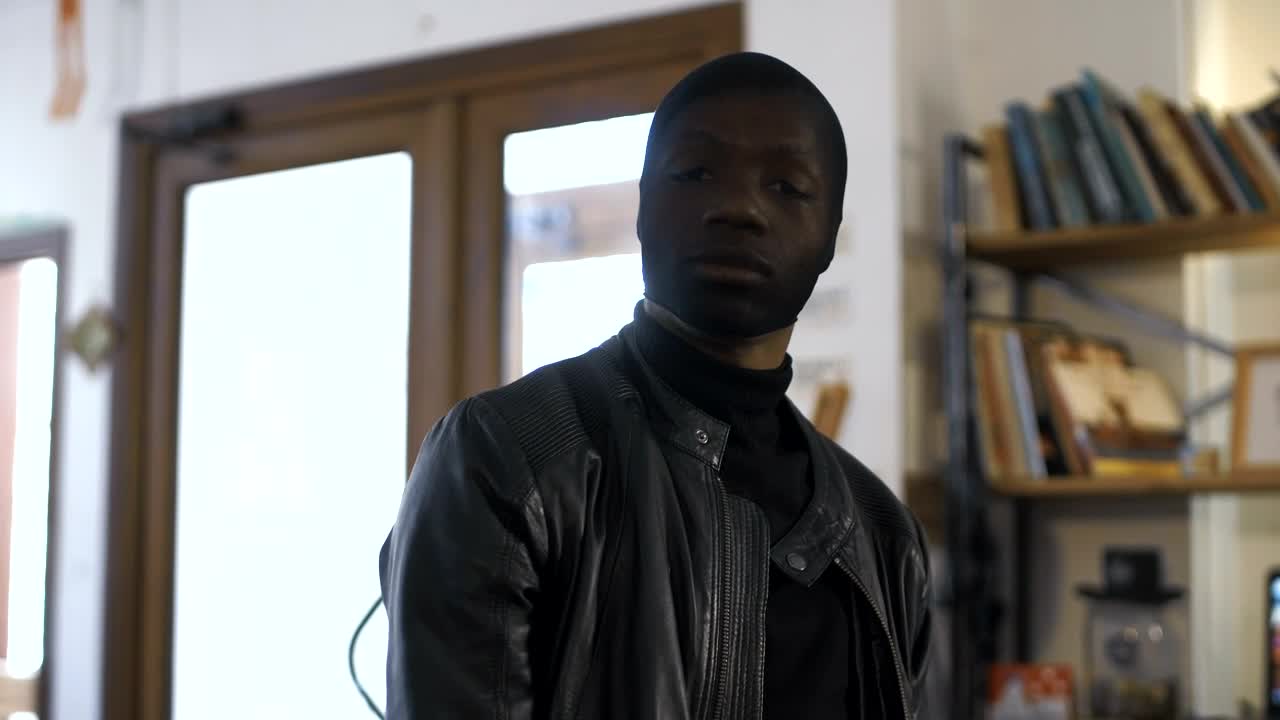 Stock Video A Thief Pointing With A Gun To The Camera Live Wallpaper For PC