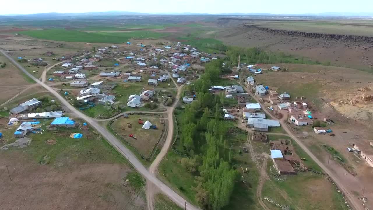 Stock Video A Small Village In The Plain Live Wallpaper For PC