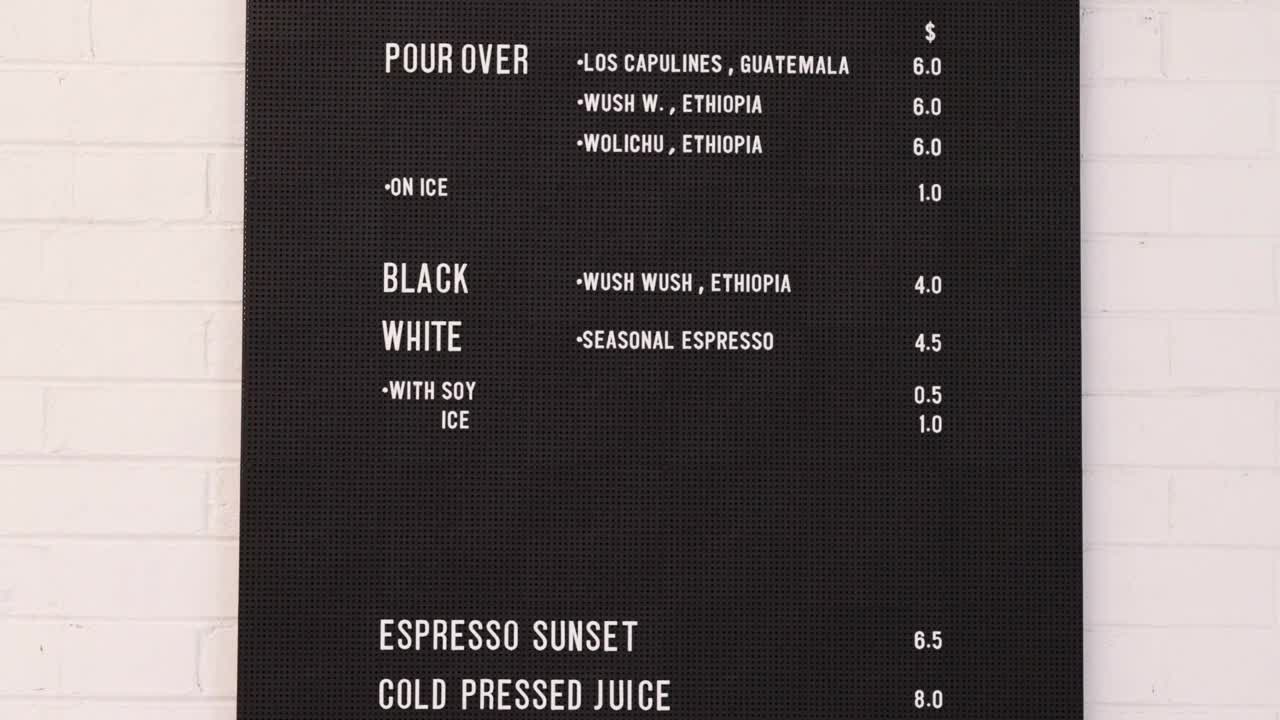 Stock Video A Man Walking By The Side Of A Coffee Shop Live Wallpaper For PC