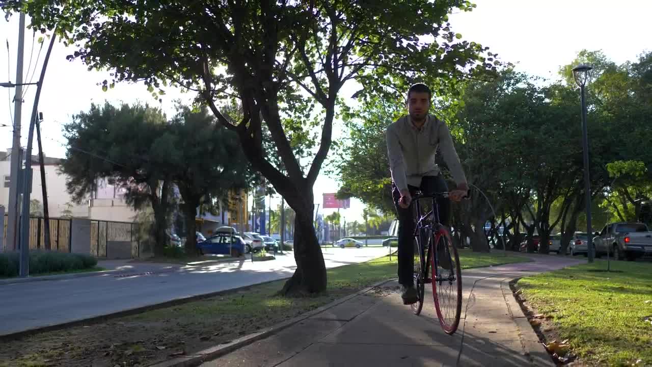 Stock Video A Man Taking A Ride With His Bike Live Wallpaper For PC