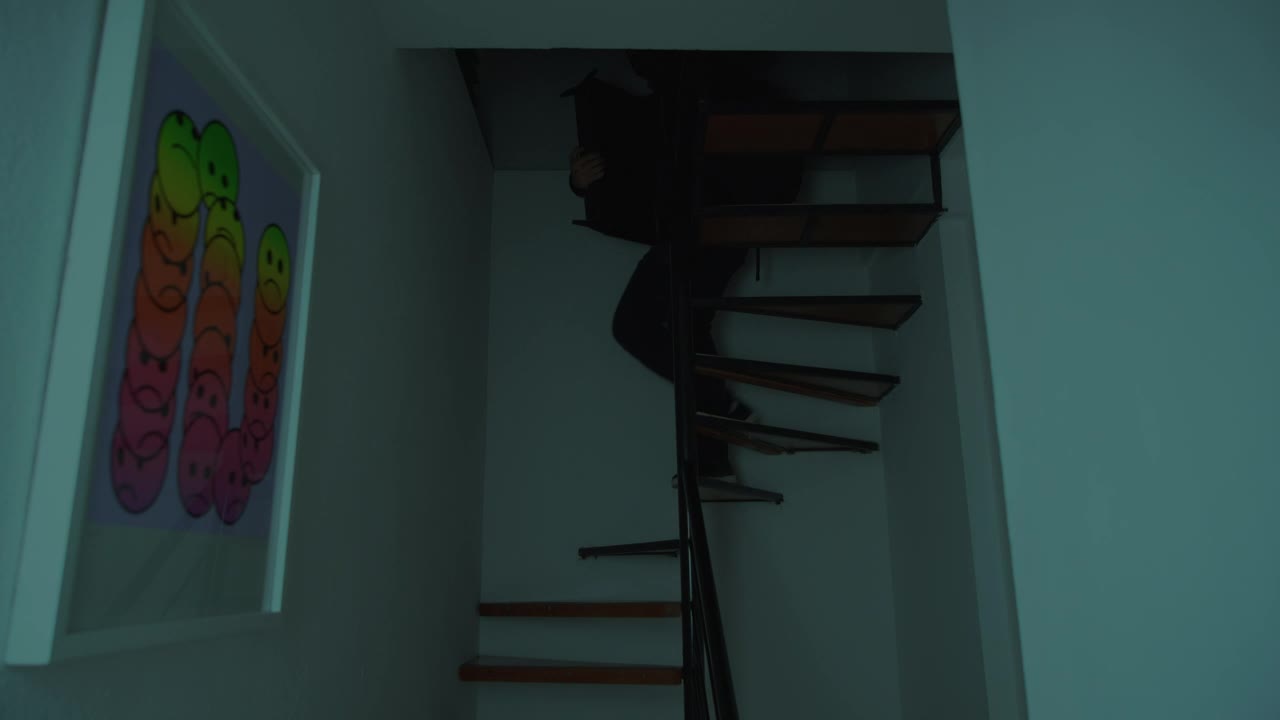 Stock Video A Man Stealthily Stealing Artifacts From A House Live Wallpaper For PC