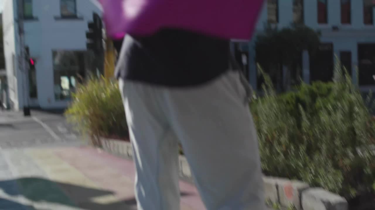 Stock Video A Man Spinning With A Pride Rainbow Flag Live Wallpaper For PC