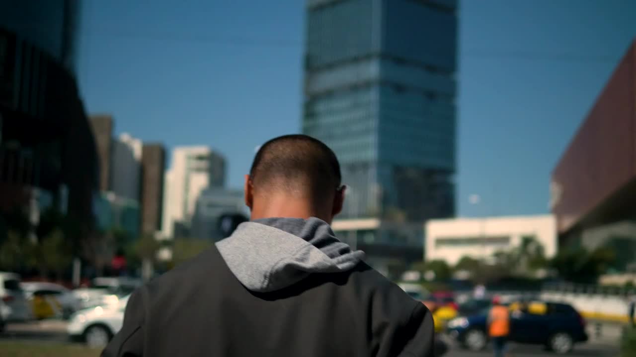 Stock Video A Man Being Followed Walking In A City Live Wallpaper For PC