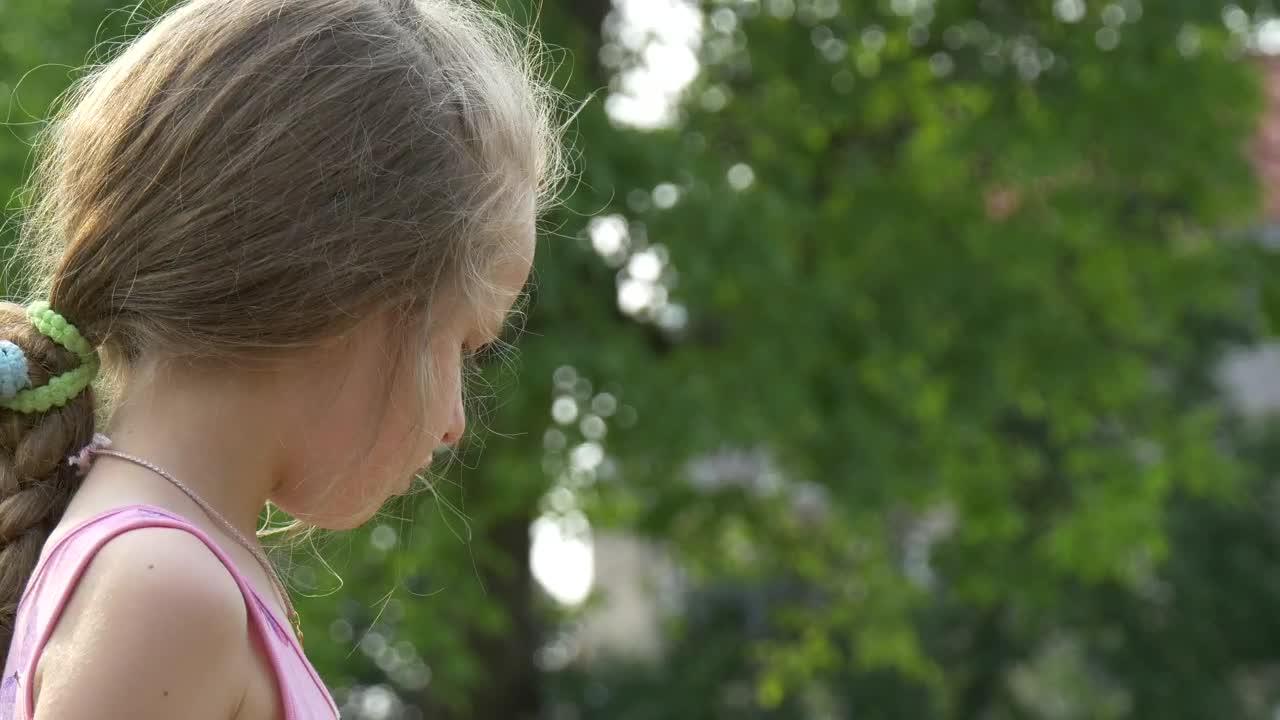 Stock Video A Little Girl Eating Cotton Candy Live Wallpaper For PC