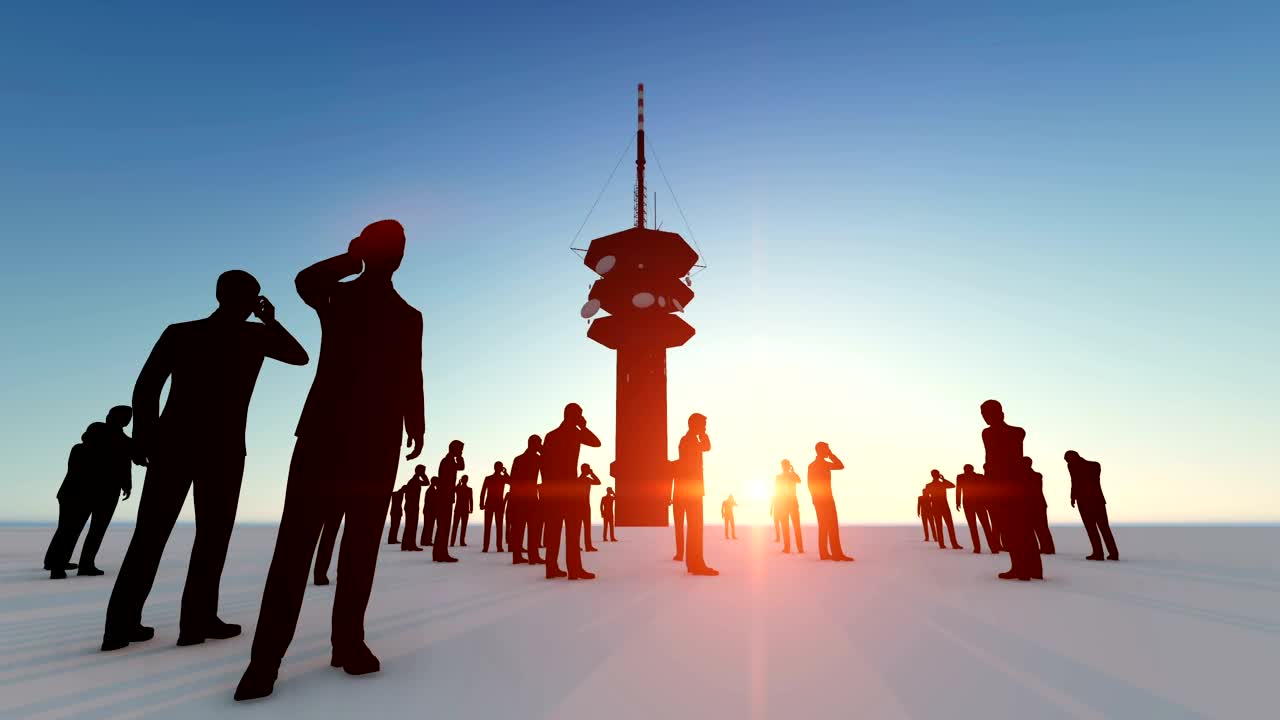 Stock Video Business Persons On The Phone Live Wallpaper For PC