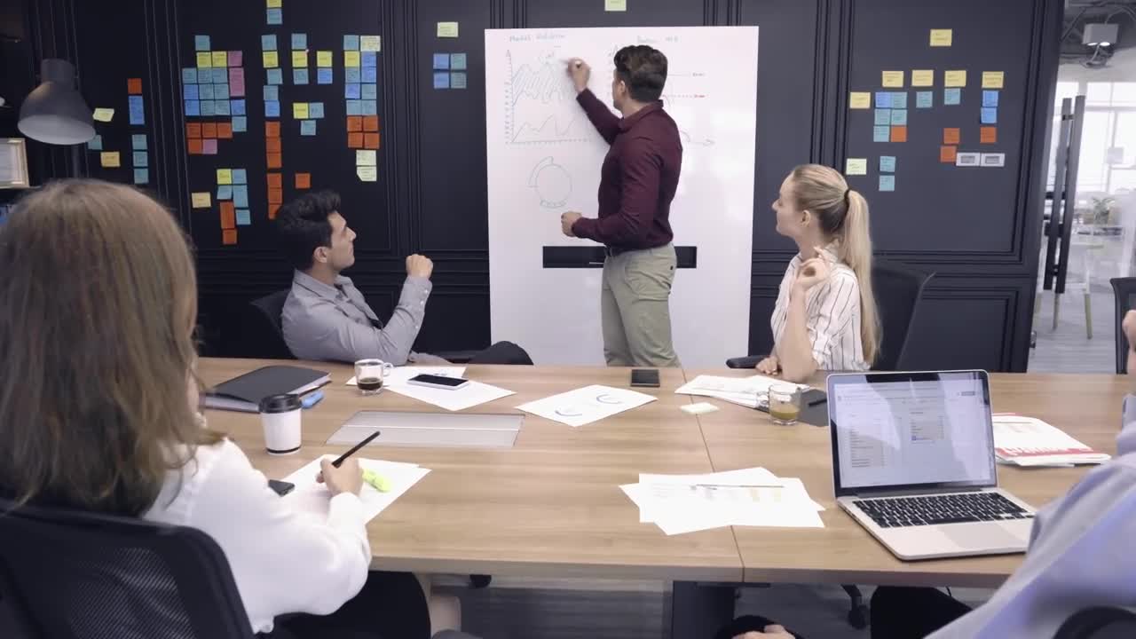 Stock Video Business People Partying At A Business Meeting Live Wallpaper For PC