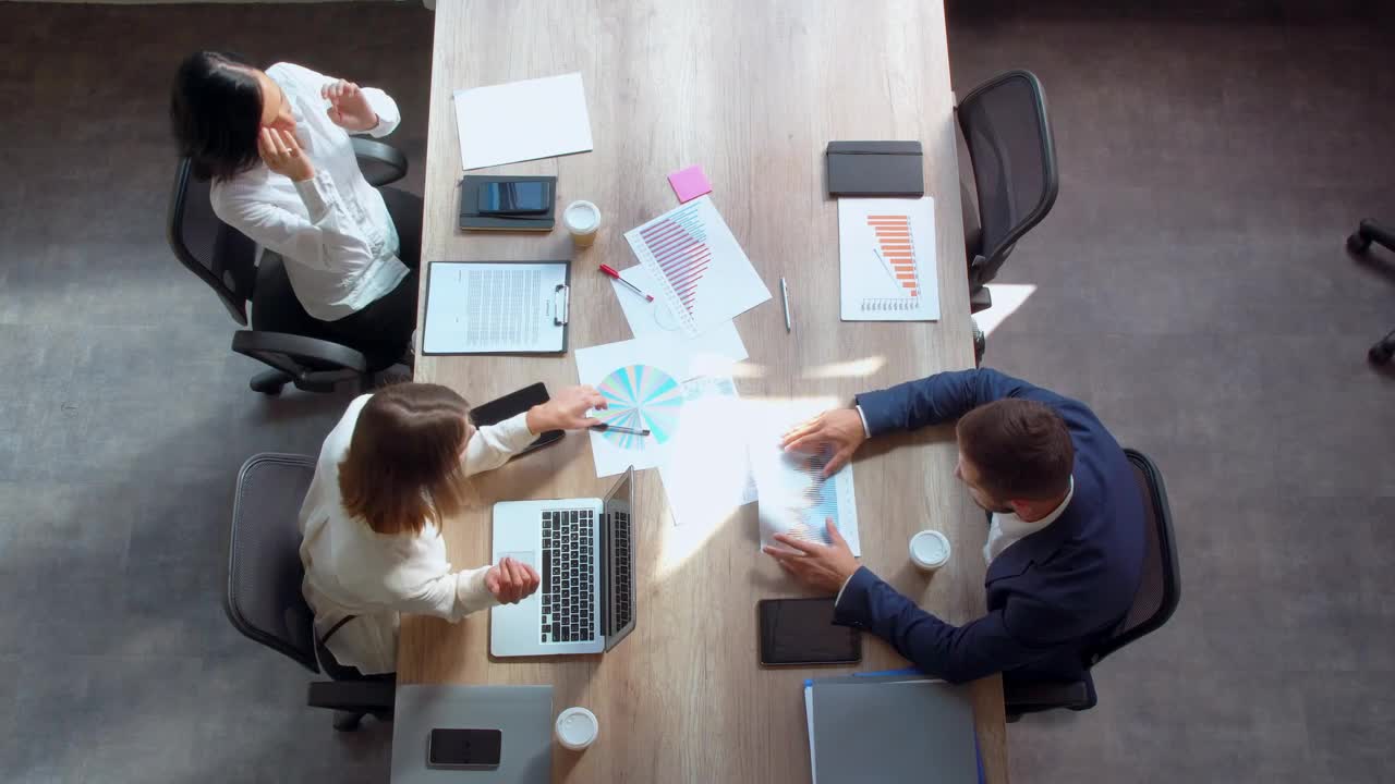 Stock Video Business People At Work Meeting Live Wallpaper For PC