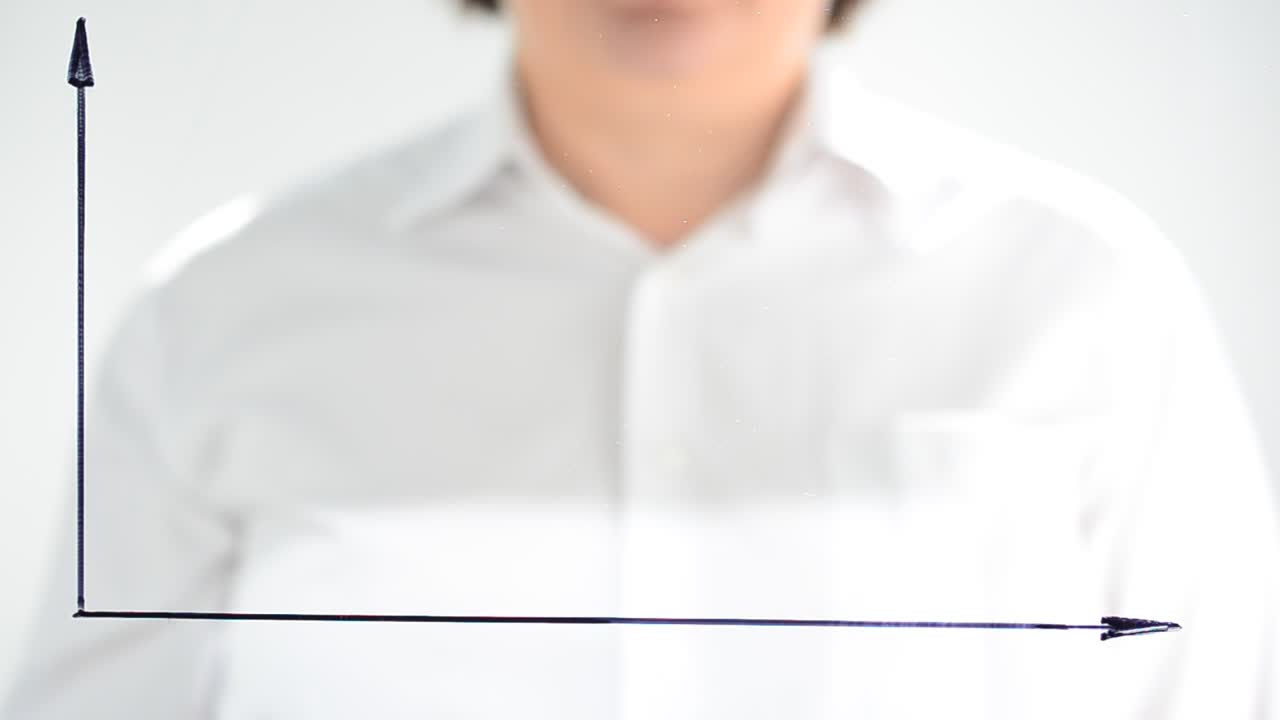 Stock Video Business Growth Diagram With Rising Arrow Live Wallpaper For PC