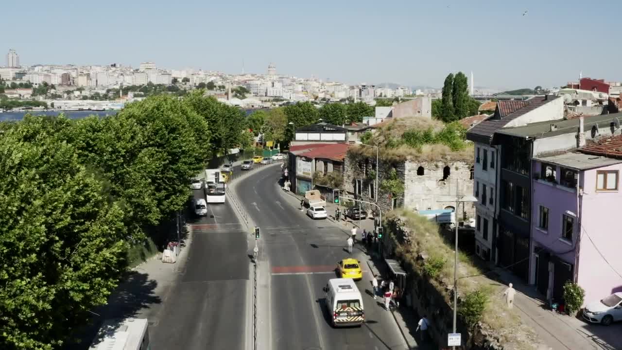 Stock Video Bus Heading Along The Waterfront Live Wallpaper For PC