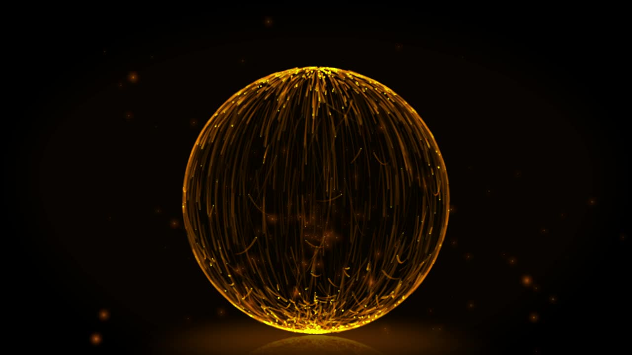 Stock Video Burning Sphere Live Wallpaper For PC
