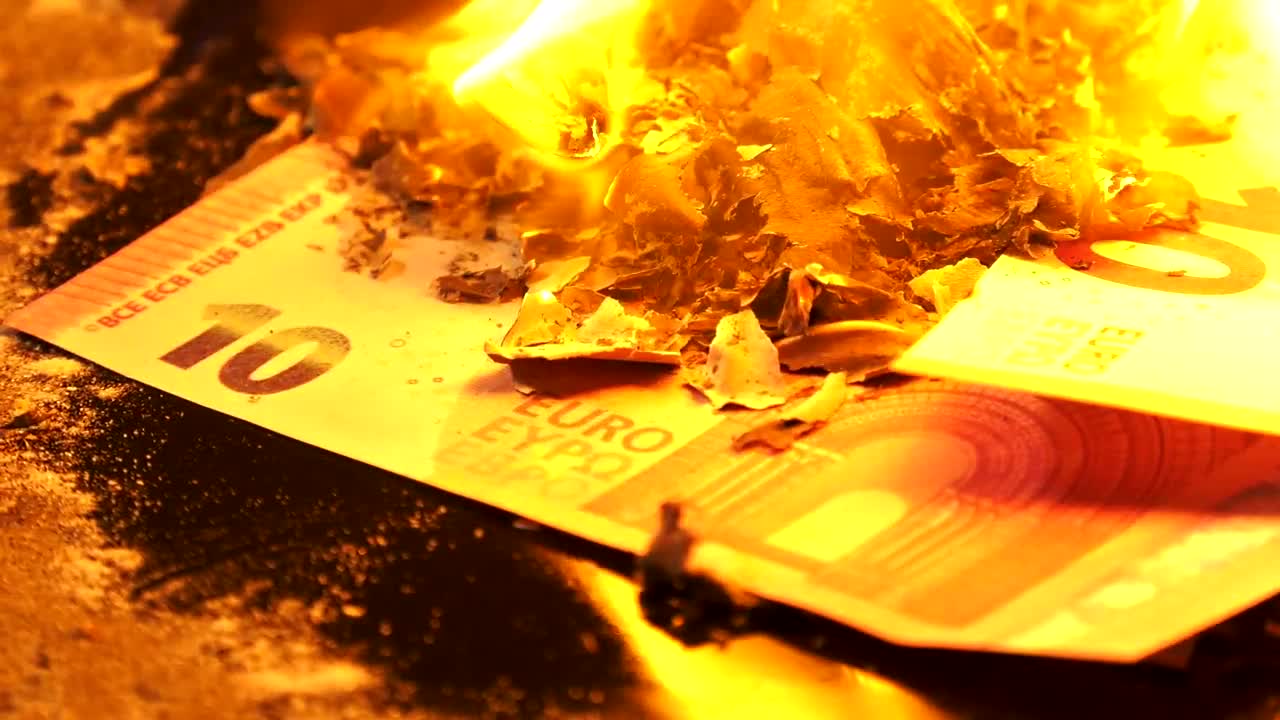 Stock Video Burning Bills Live Wallpaper For PC