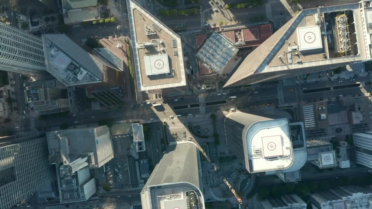 Stock Video Buildings With Helipads On Rooftops In Los Angeles Live Wallpaper For PC