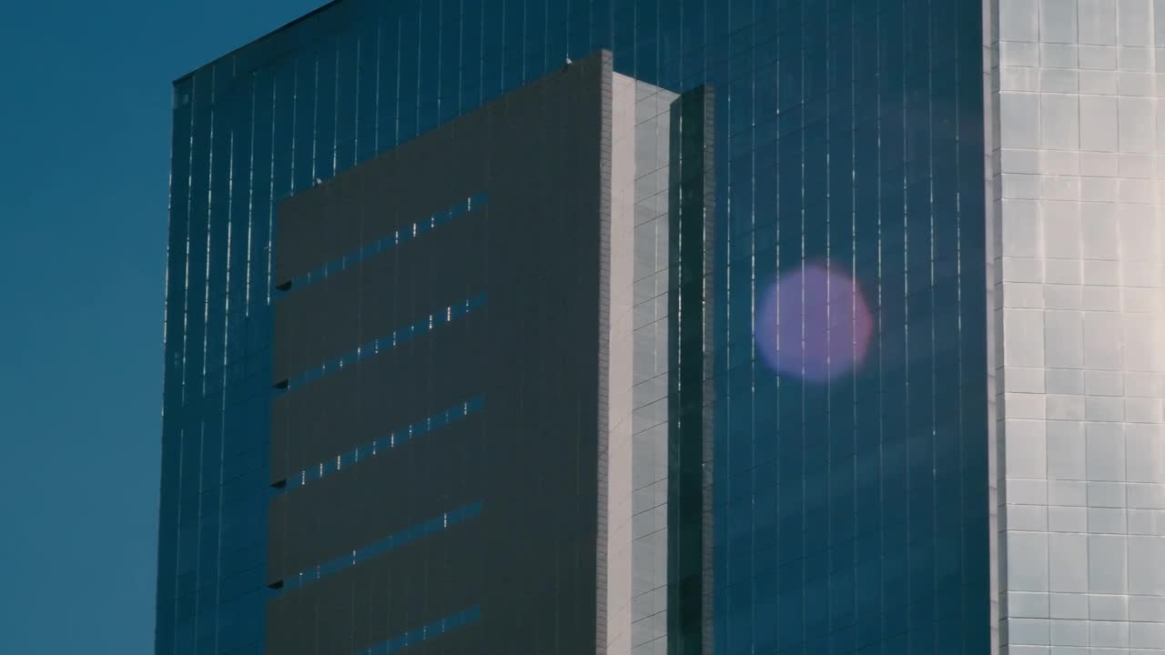 Stock Video Buildings Reflecting The Sun Live Wallpaper For PC