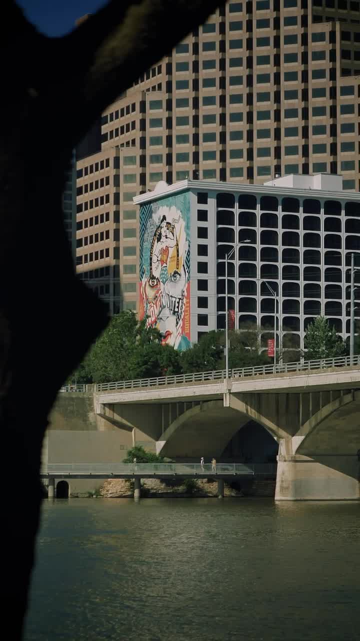 Stock Video Buildings Bridge And A River Of A Metropolis Live Wallpaper For PC