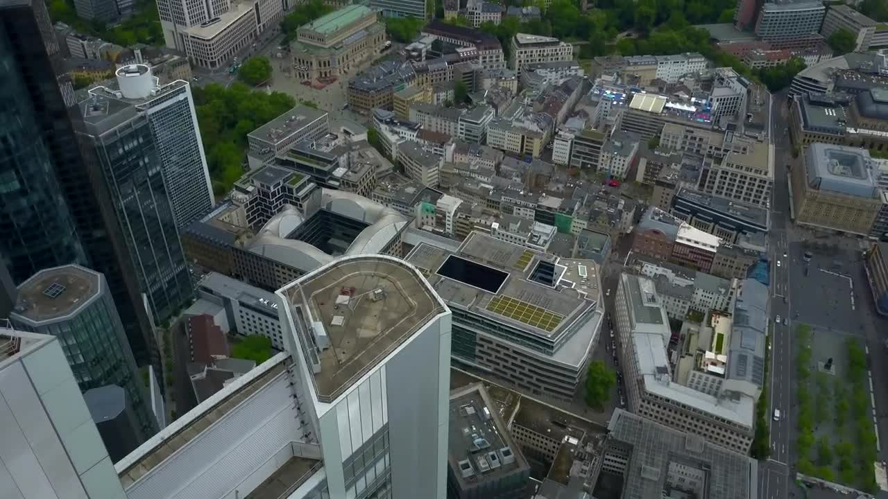 Stock Video Buildings And Skyscrapers Seen From An Aerial Tour Live Wallpaper For PC