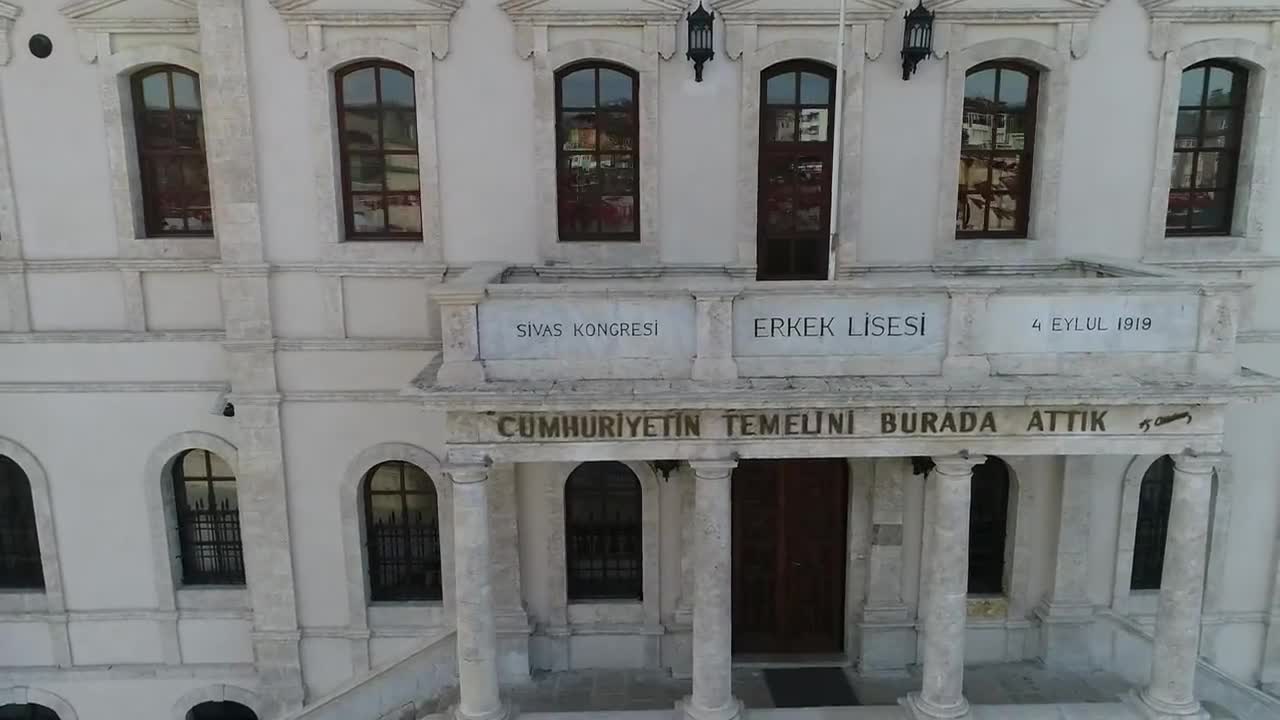 Stock Video Building With A Red Roof Live Wallpaper For PC