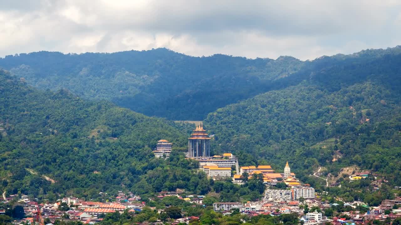 Stock Video Buddha Temple In The Middle Of The Mountains Live Wallpaper For PC