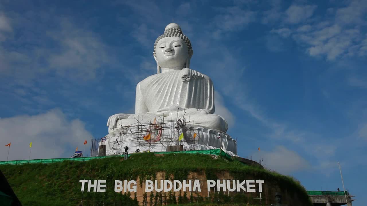 Stock Video Buddha Monument On The Top Of A Hill Live Wallpaper For PC