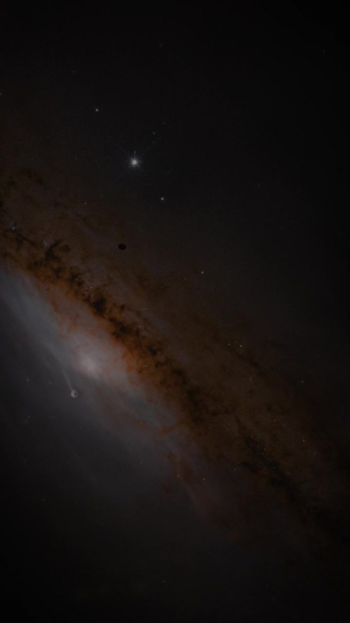 Stock Video Brown Nebula In Space Surrounded By Stars Live Wallpaper For PC