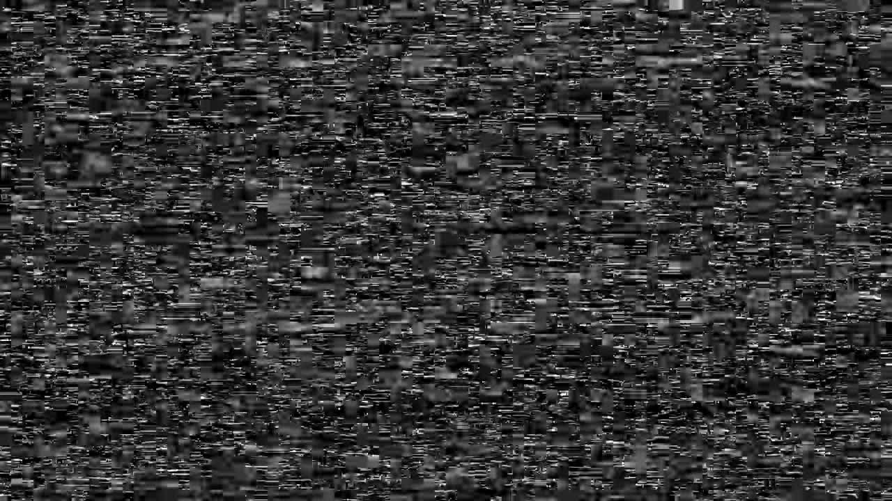 Stock Video Broken Static On An Old Tv Live Wallpaper For PC