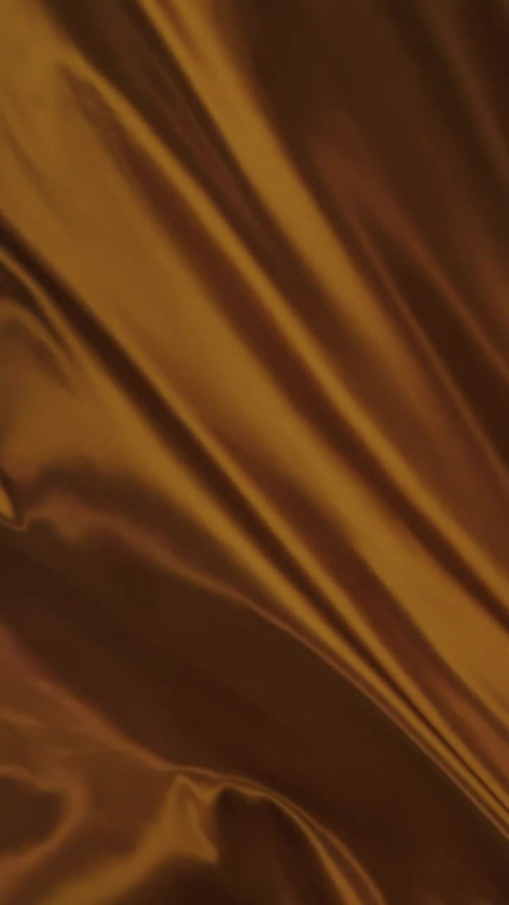 Stock Video Bright Dark Orange Fabric Waving Live Wallpaper For PC