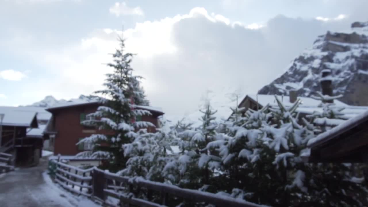 Stock Video Bridge In A Small Snowy Town Live Wallpaper For PC