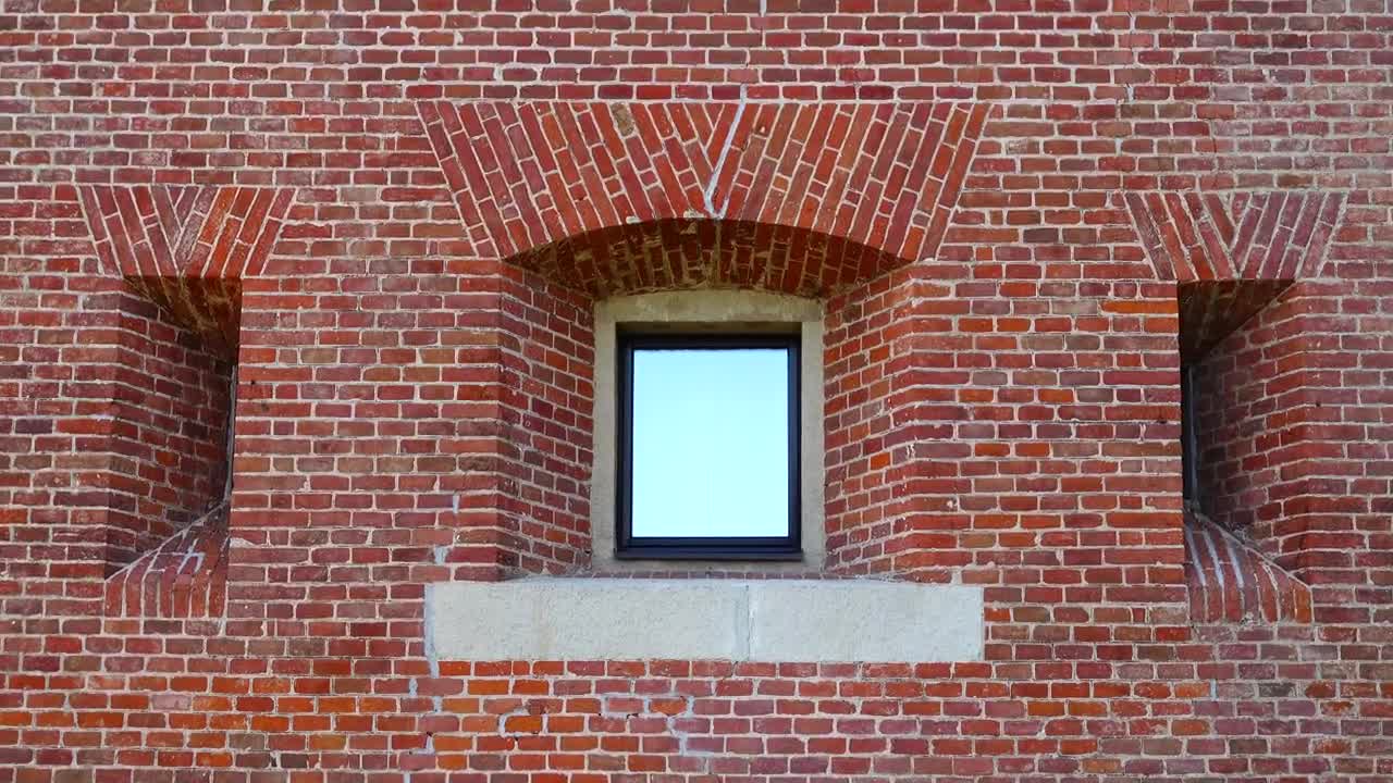 Stock Video Brick Wall And A Window Live Wallpaper For PC