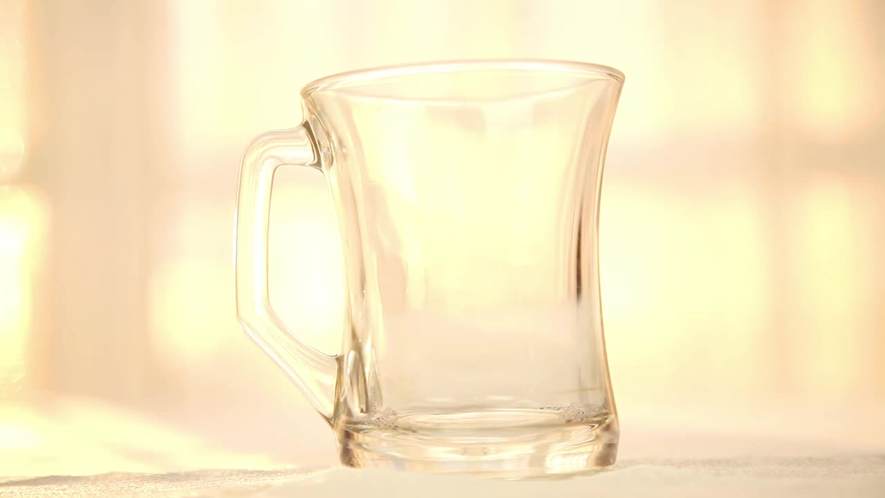 Stock Video Brewing Red Tea In A Glass Cup Live Wallpaper For PC
