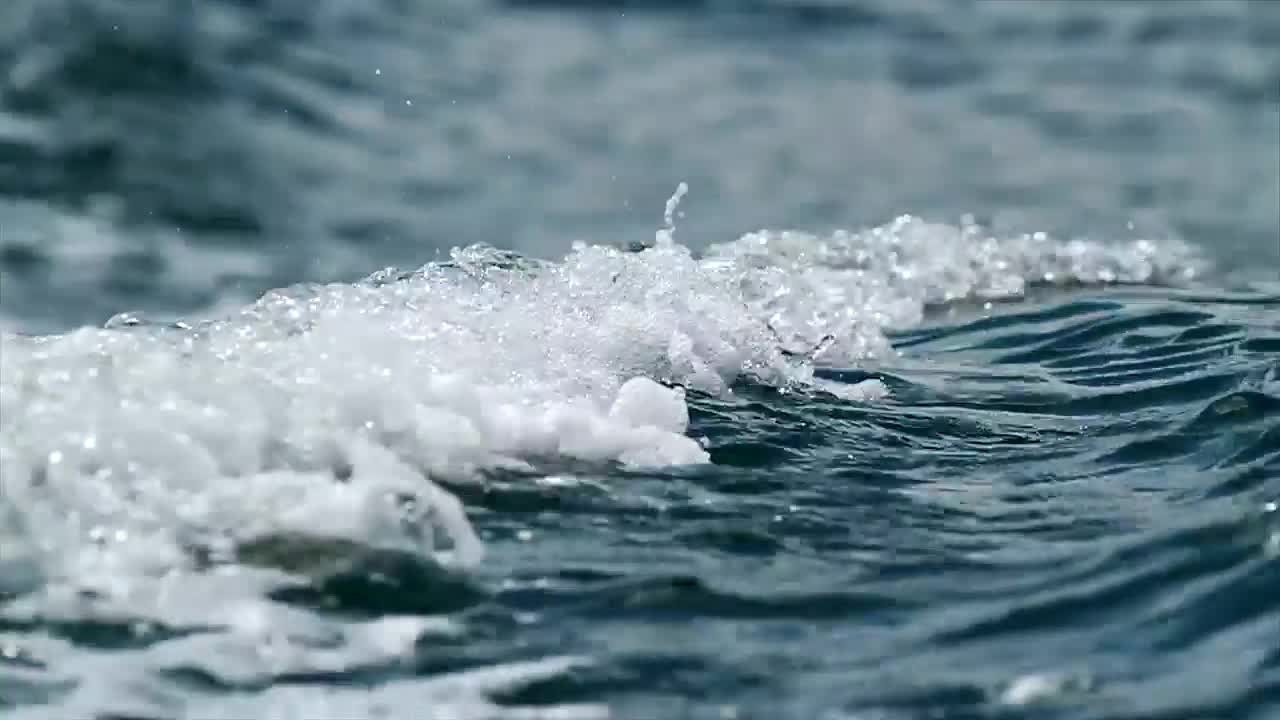 Stock Video Breaking Waves Out At Sea Live Wallpaper For PC