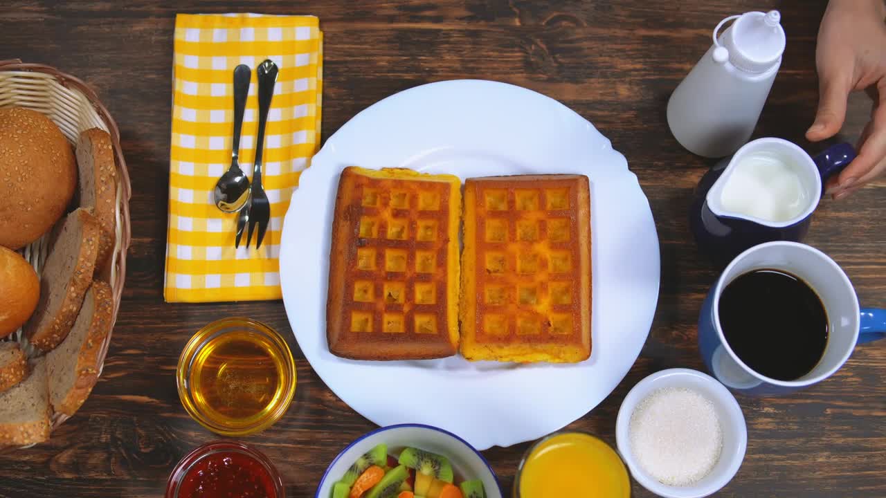 Stock Video Breakfast At The Table Live Wallpaper For PC