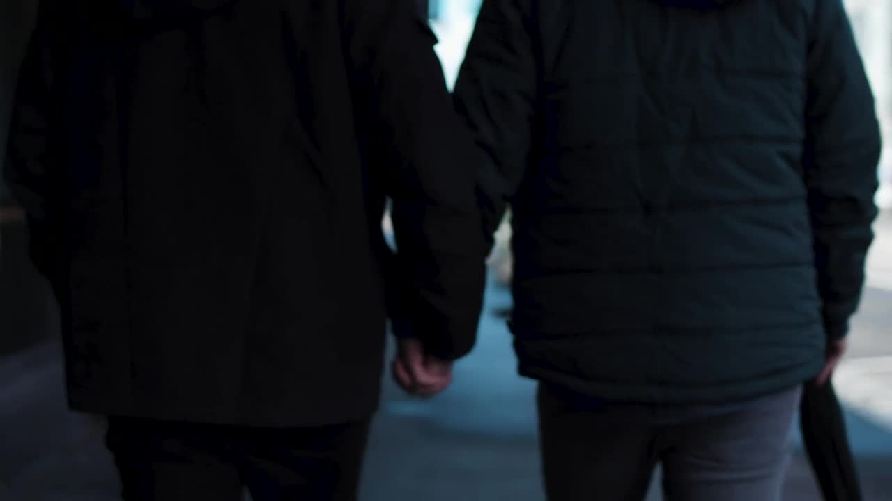 Stock Video Boyfriends Walking Together In The Street Live Wallpaper For PC
