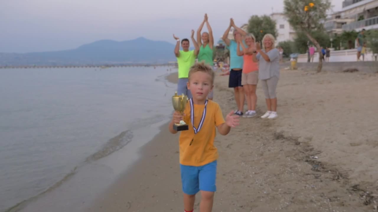 Stock Video Boy With A Medal Live Wallpaper For PC