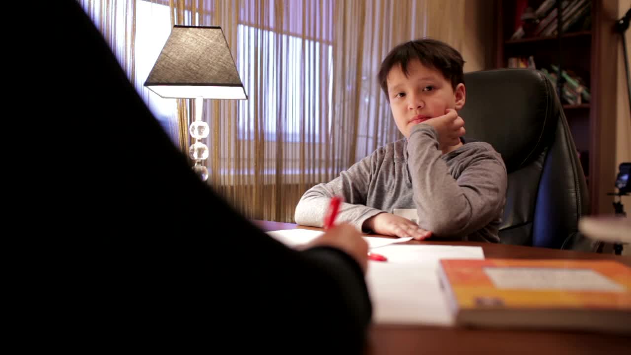 Stock Video Boy Receiving A Good Grade Live Wallpaper For PC