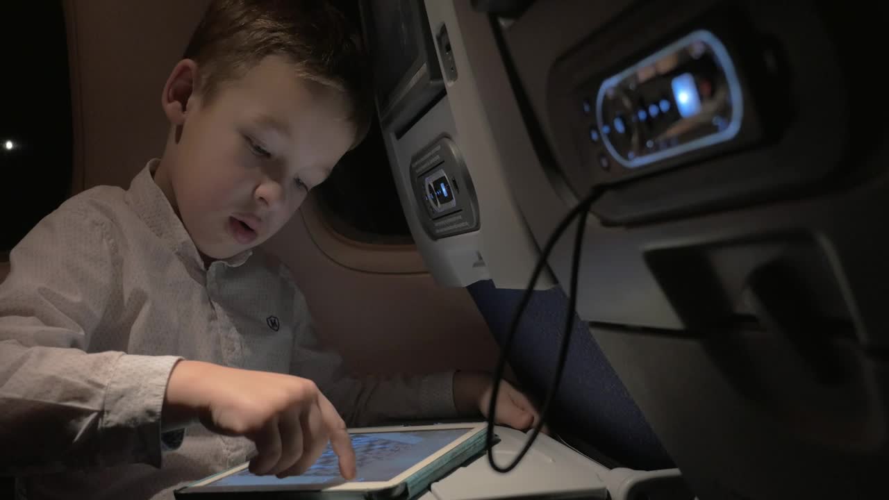 Stock Video Boy Playing A Game While Flying Live Wallpaper For PC