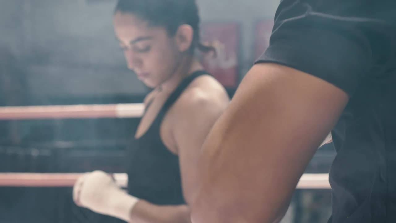 Stock Video Boxing Team Bandaging Their Hands Live Wallpaper For PC