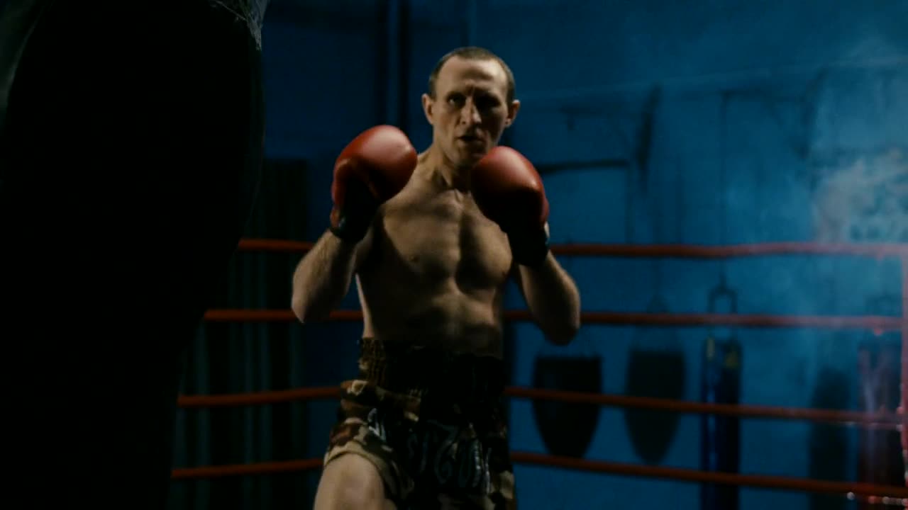 Stock Video Boxer Training Hard With Punching Bag Live Wallpaper For PC