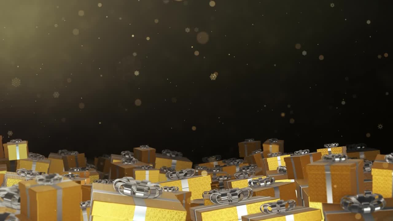 Stock Video Bottom Full Of Christmas Presents Live Wallpaper For PC
