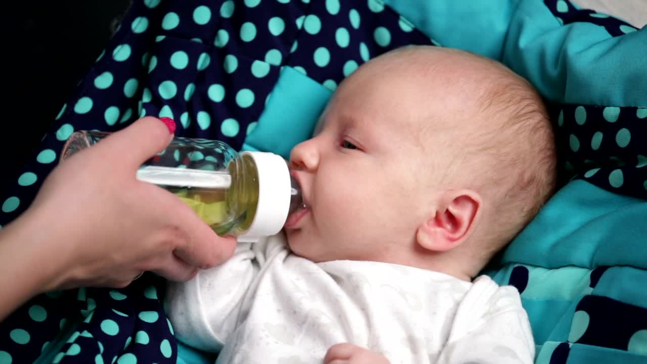 Stock Video Bottle Feeding A Young Baby Live Wallpaper For PC