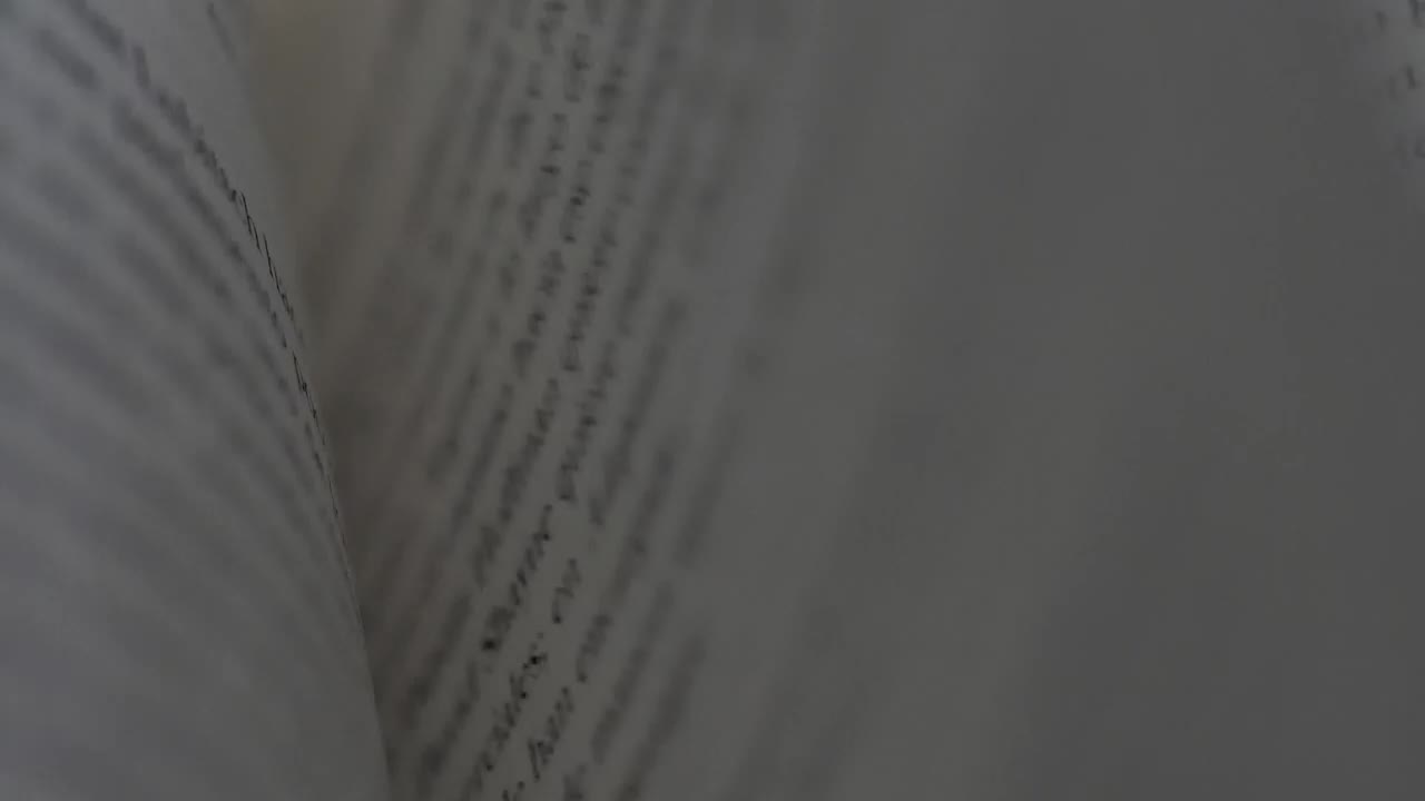 Stock Video Book Being Leafed Through Seen In Detail Live Wallpaper For PC