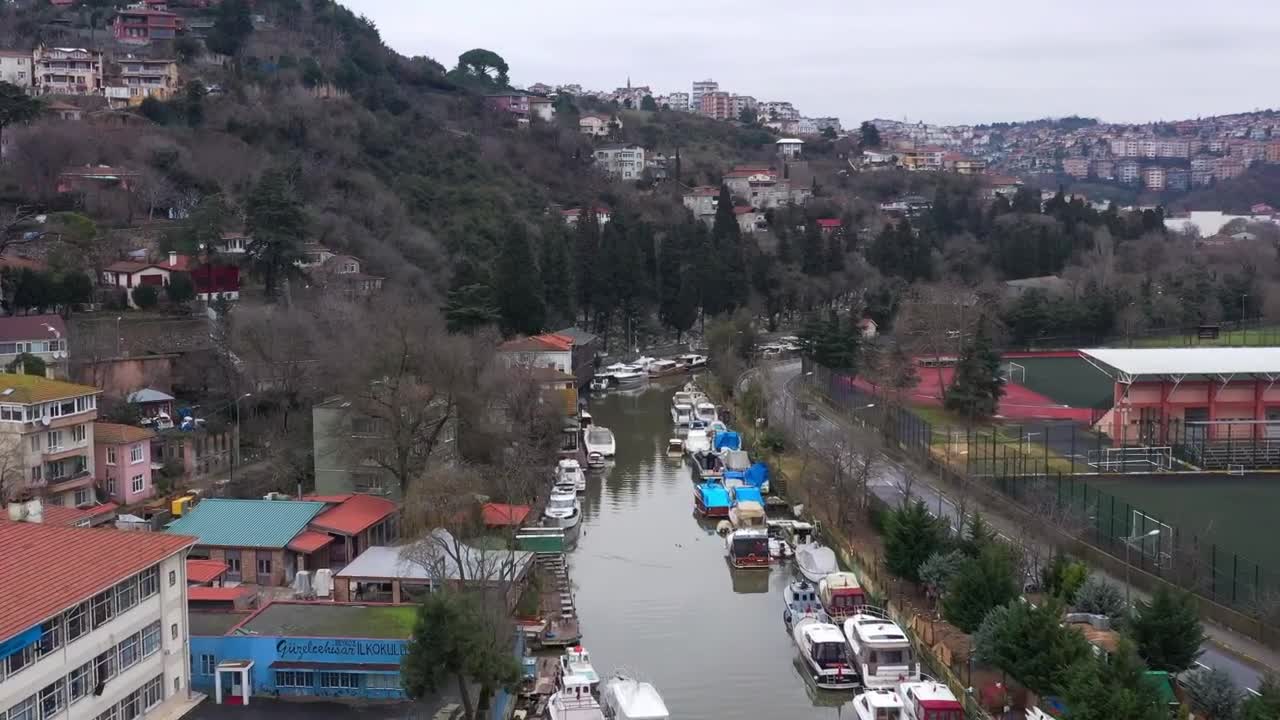 Stock Video Boats In A Canal Live Wallpaper For PC