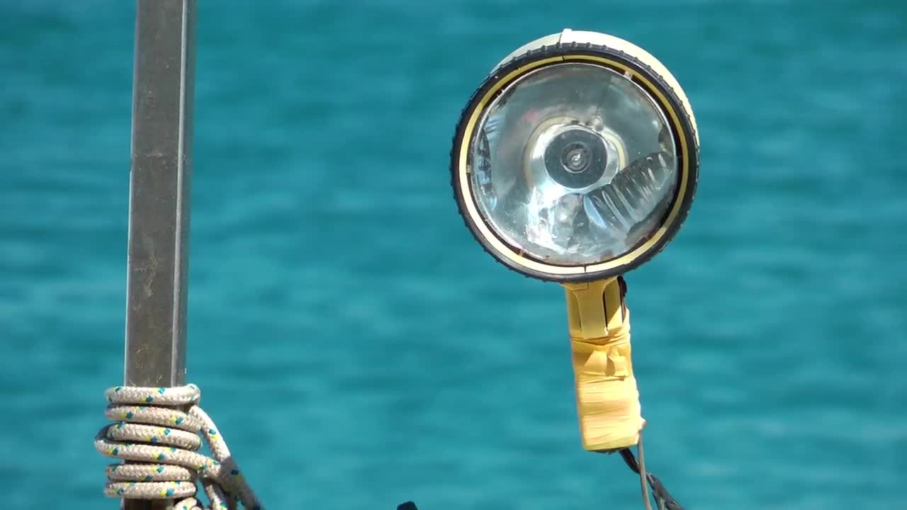 Stock Video Boat Lamp Sailing In The Sea Live Wallpaper For PC