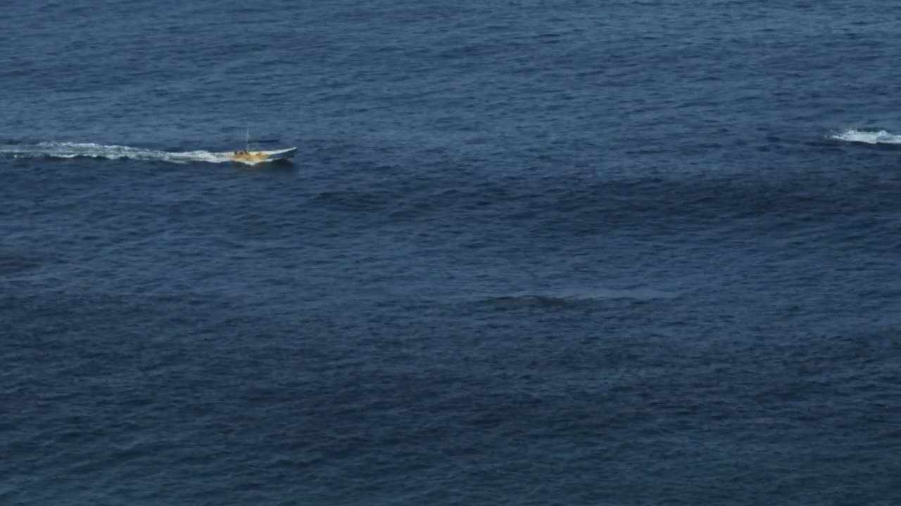 Stock Video Boat In The Open Sea Live Wallpaper For PC